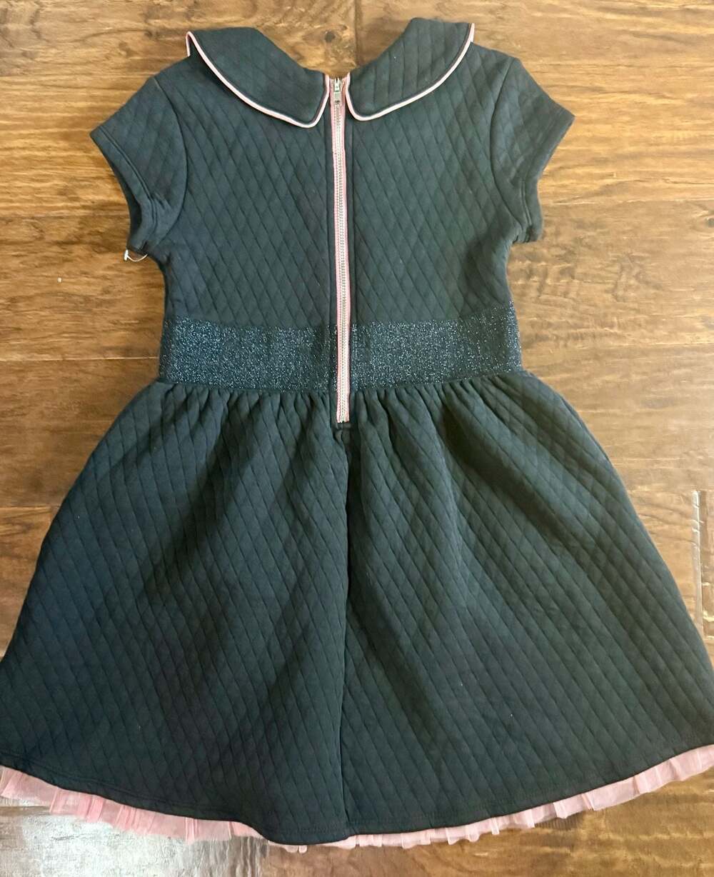 American Girl BeForever Maryellen Quilted Poodle Dress Girls sz 7 - Picture 4 of 5